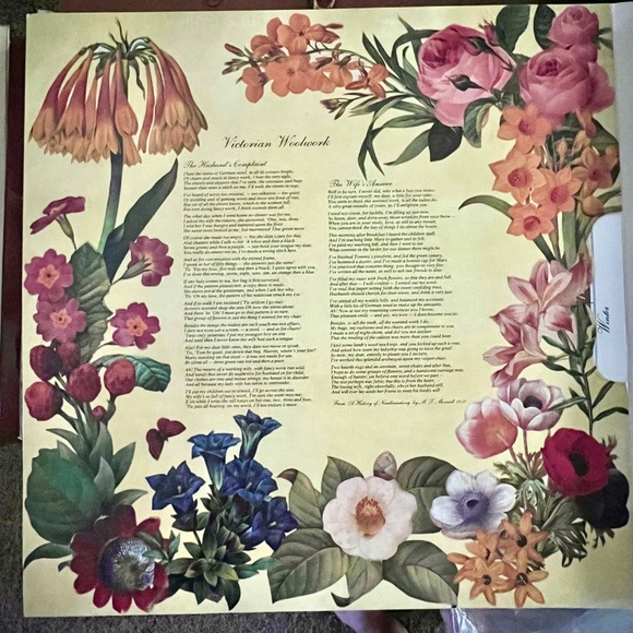 Rare Vintage 1988 Elizabeth Bradley Needlepoint Kit Victorian Flowers Winter NEW - Picture 3 of 11